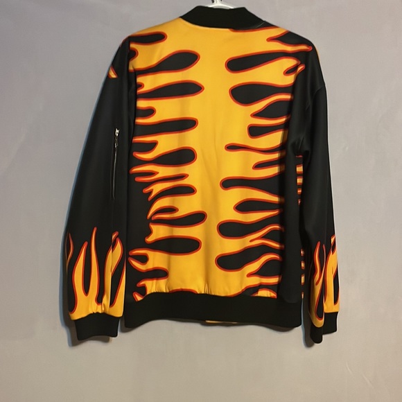 Flame bomber jacket - Picture 5 of 5